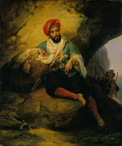 Conrad The Corsair by Horace Vernet Oil Painting Reproductions