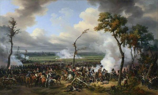 The Battle Of Hanau by Horace Vernet