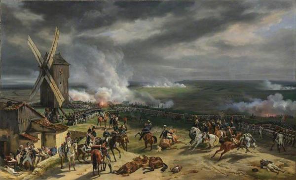 The Battle Of Valmy by Horace Vernet Oil Painting Reproductions