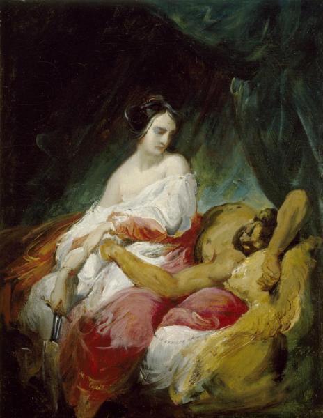 Judith And Holofernes, C. 1830 by Horace Vernet Oil Painting Reproductions