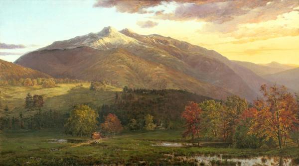 Mounts Madison And Adams by Horace Wolcott Robbins