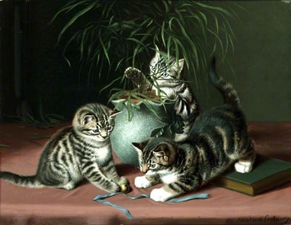 A Mischievous Party by Horatio Henry Couldery