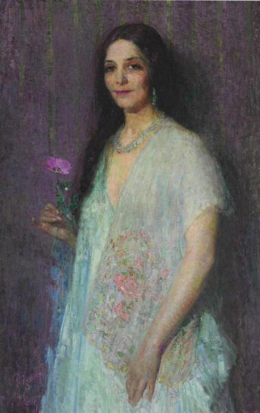 Woman Of Samarcand by Hovsep Pushman