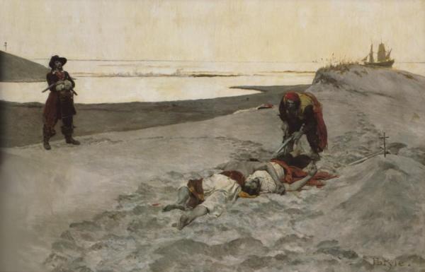 Dead Men Tell No Tales by Howard Pyle