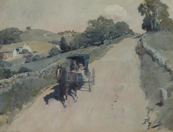 Headpiece For Good For The Soul by Howard Pyle