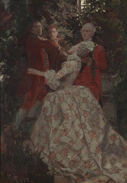 Here, AndrÉ! A Spy! by Howard Pyle