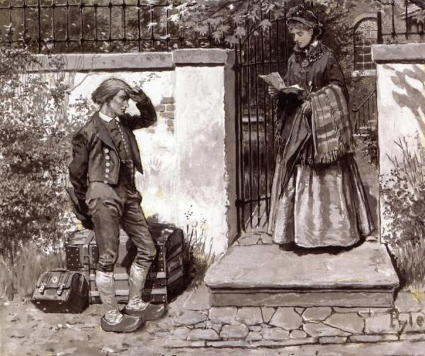 Letter Of Introduction by Howard Pyle