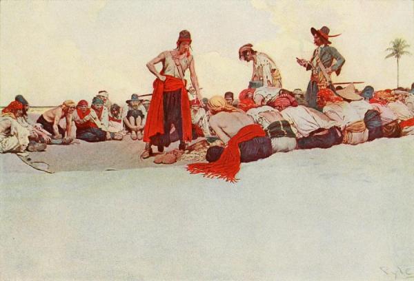 So The Treasure Was Divided by Howard Pyle