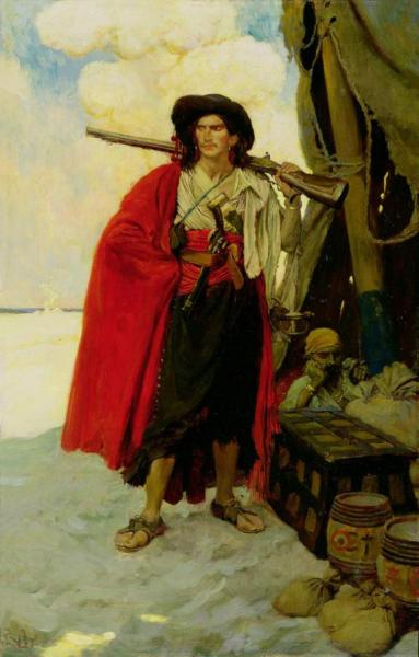 The Buccaneer Was A Picturesque Fellow by Howard Pyle