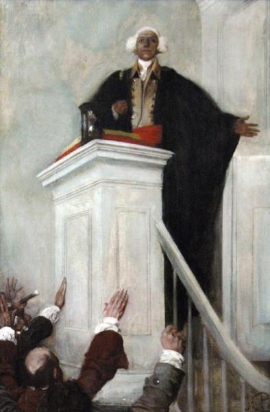 There Is A Time To Fight, And That Time Has Now Come by Howard Pyle