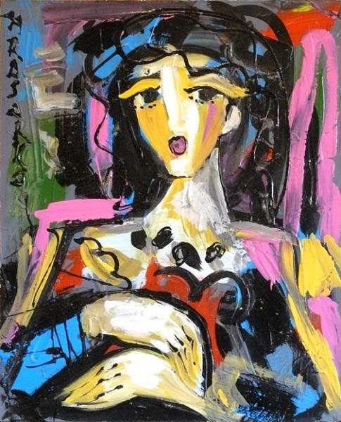 Portrait by Hrair Sarkis Keusseyan (hrasarkos)