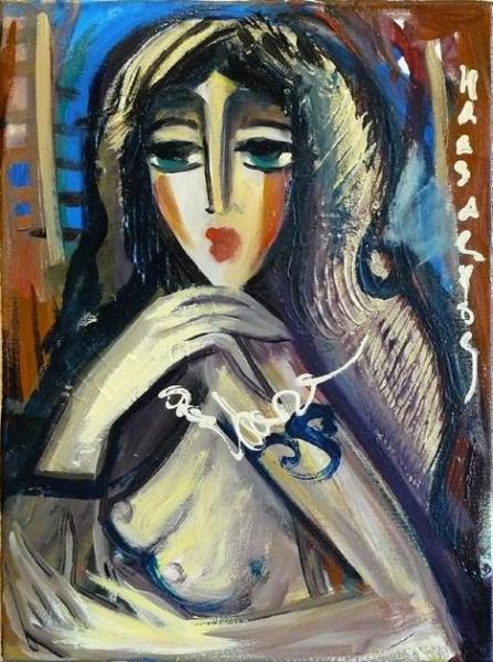 Portrait by Hrair Sarkis Keusseyan (hrasarkos)