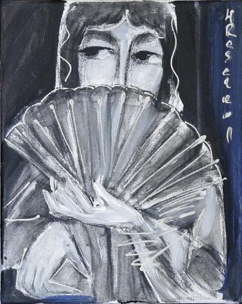 Portrait by Hrair Sarkis Keusseyan (hrasarkos) Oil Painting Reproductions