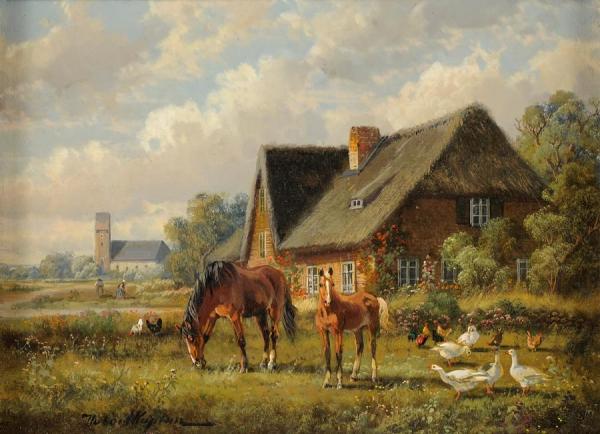 Summer In The Countryside by Hubert Kaplan