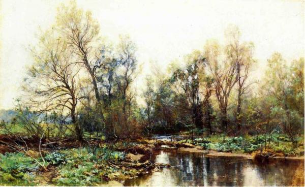 A Clear Stream by Hugh Bolton Jones
