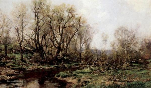 Spring Landscape by Hugh Bolton Jones