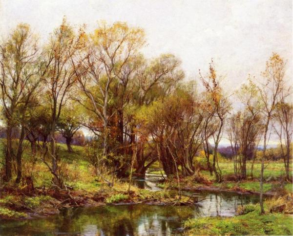 The Brook - Morning by Hugh Bolton Jones