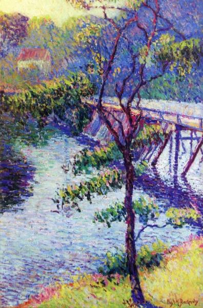 Pennsylvania River Landscape by Hugh Henry Breckenridge