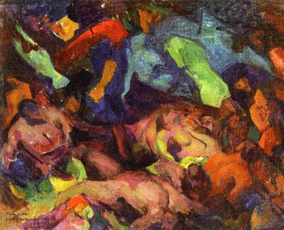 Study For 'war' by Hugh Henry Breckenridge