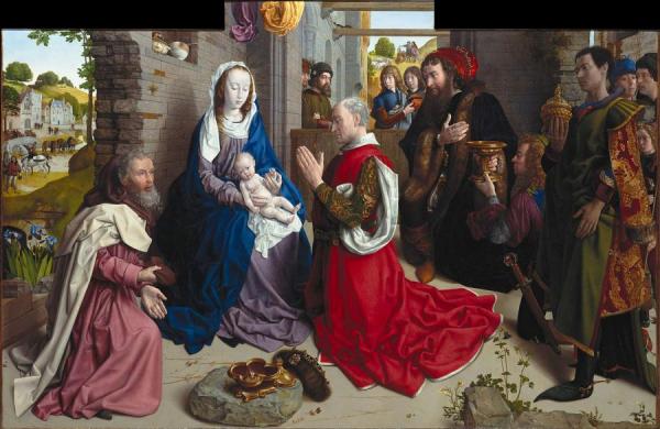 Hugo Van Der Goes The Adoration Of The Kings