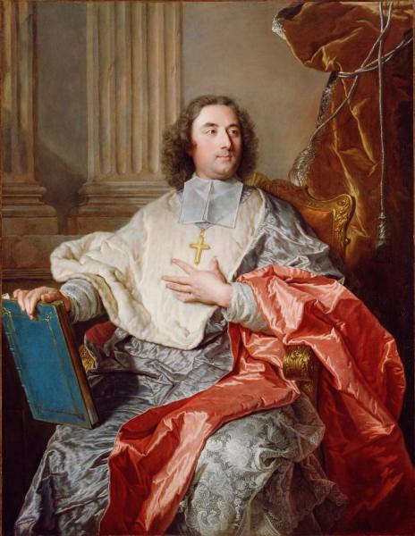 Charles De Saint-albin, Archbishop Of Cambrai by Hyacinthe Rigaud Oil Painting Reproductions