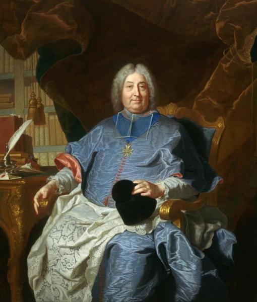 Charles Gaspard Guillaume De Vintimille Du Luc, Archbishop Of Paris (1656-1746) by Hyacinthe Rigaud