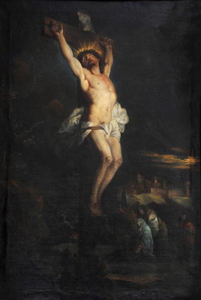 Christ On The Cross by Hyacinthe Rigaud