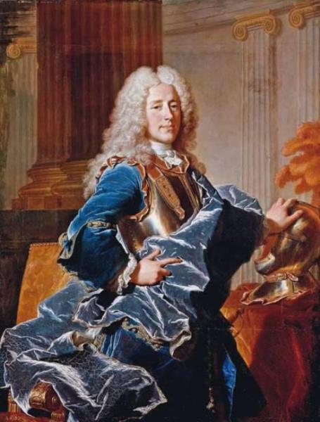 Konrad Detlef Von Dehn by Hyacinthe Rigaud Oil Painting Reproductions