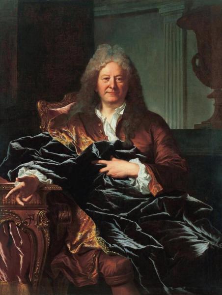 Portrait Of Antoine Paris, Conseiller D'etat by Hyacinthe Rigaud