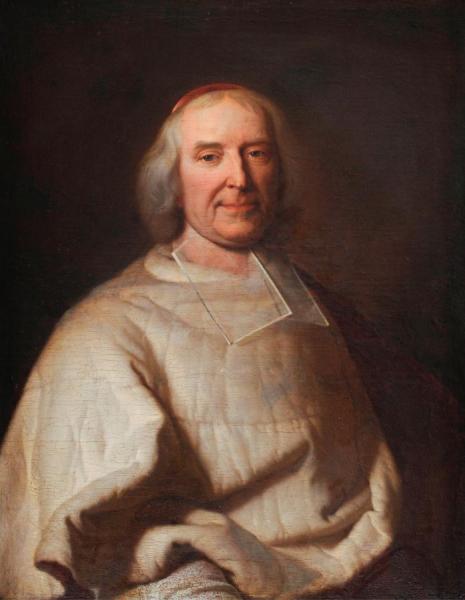 Portrait Of Cardinal De Fleury by Hyacinthe Rigaud