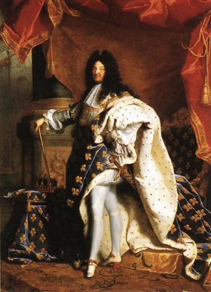 Portrait Of Louis Xiv by Hyacinthe Rigaud Oil Painting Reproductions