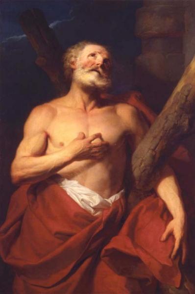Saint Andrew by Hyacinthe Rigaud