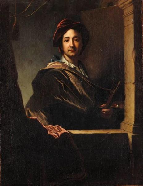 Self-portrait by Hyacinthe Rigaud