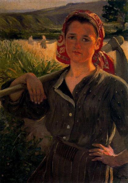 Muchacha by Ignacio Diaz Olano Oil Painting Reproductions