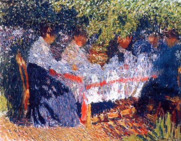 Afternoon Tea by Igor Grabar