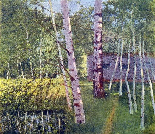 Birches In Summer by Igor Grabar