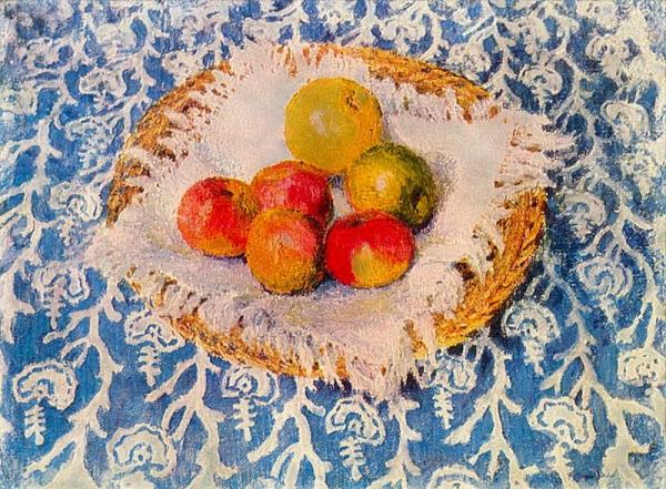 Blue Pattern by Igor Grabar