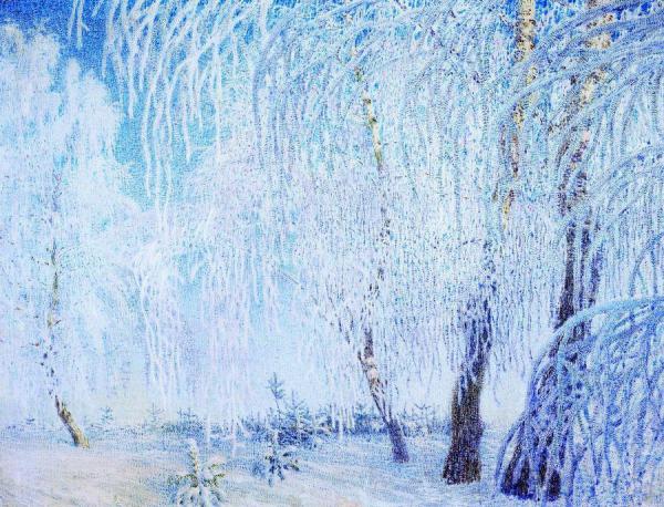 Frost by Igor Grabar Oil Painting Reproductions