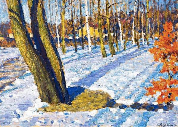 March Snow by Igor Grabar