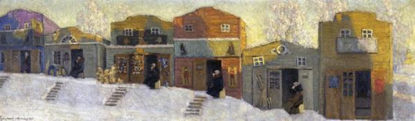 Merchant Women by Igor Grabar