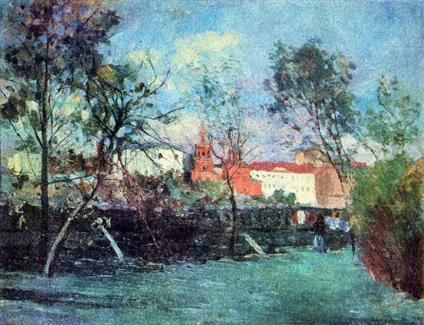 Moscow Suburbs by Igor Grabar