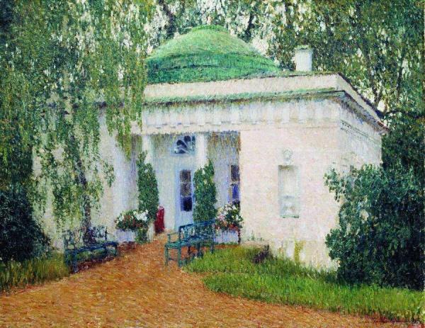 Pavilion In Kuzminki by Igor Grabar Oil Painting Reproductions