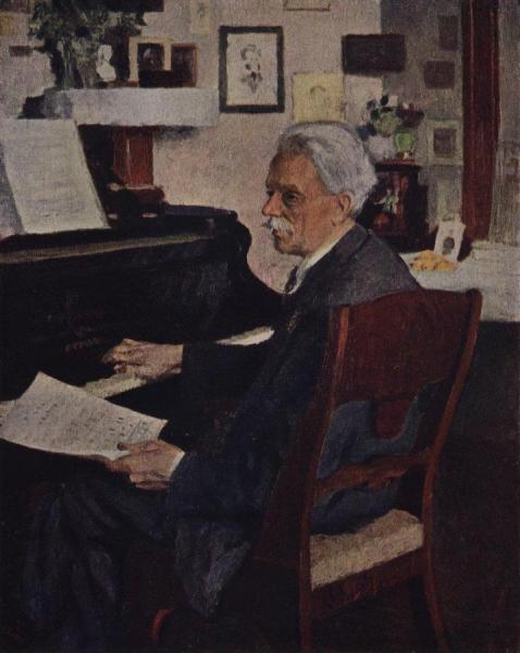 Portrait Of A. B. Goldenveizer by Igor Grabar