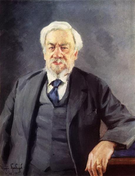 Portrait Of Academician Sergei Chapligin by Igor Grabar