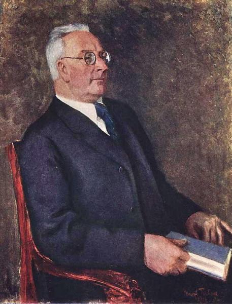 Portrait Of Academician V. Volgin by Igor Grabar