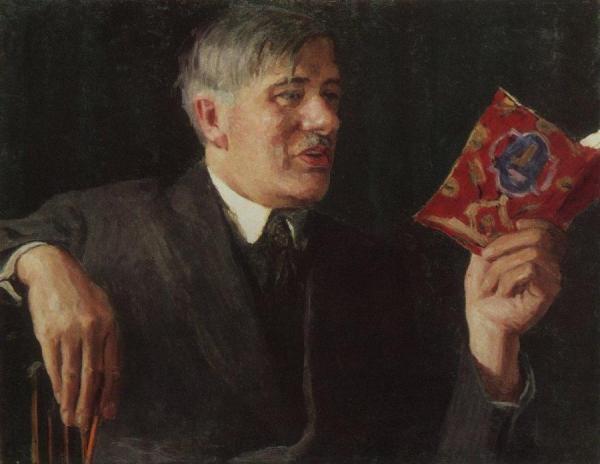 Portrait Of Kornei Chukovsky by Igor Grabar