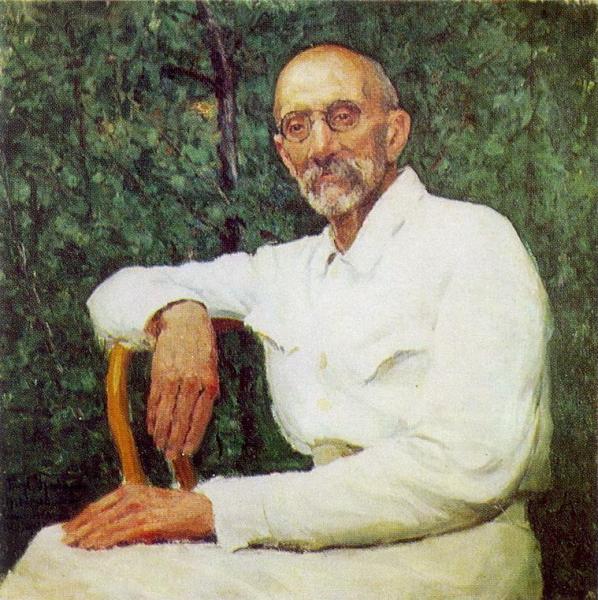 Portrait Of Professor V.grabar by Igor Grabar