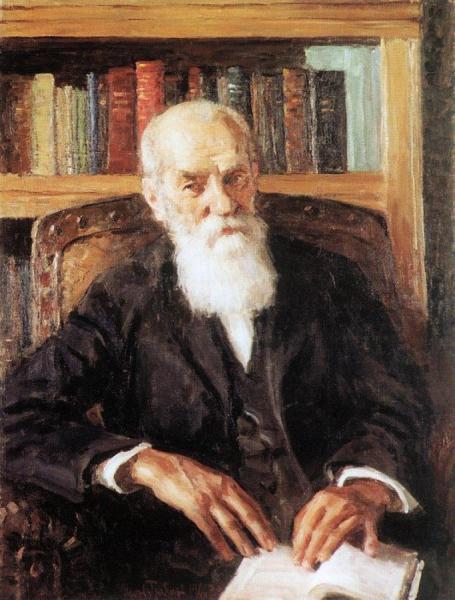 Portrait Of The Academician Alexei Nikolaevish Bach by Igor Grabar