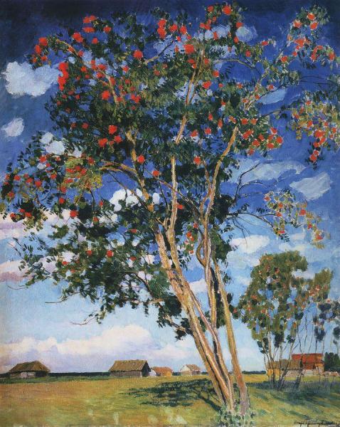 Rowan Trees by Igor Grabar