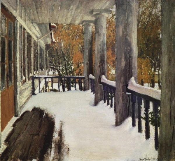 September Snow by Igor Grabar